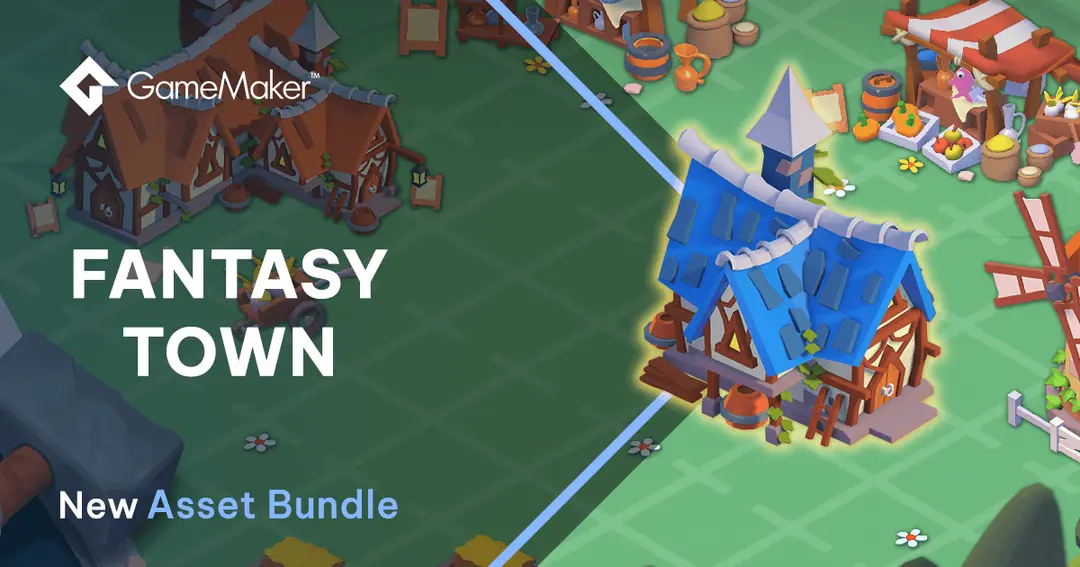 GameMaker Asset Bundles - Fantasy Town